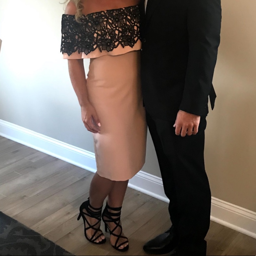 Off the shoulder dress